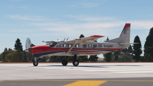 C208B No Pod - N124RF (ex MAF)