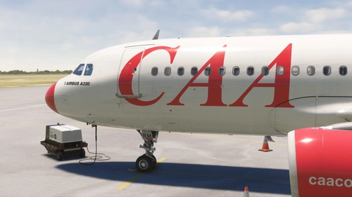 CAA Congo  ✈ 9S- ABM ✈  Fenix A320 V2