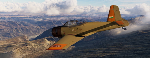 CAC25 Winjeel VT-PBJ bhura narangi