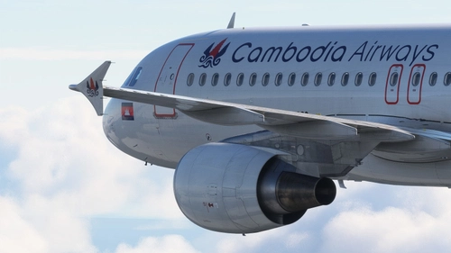 Cambodia Airways | Fenix Simulations A320 [Block 2 - V2]