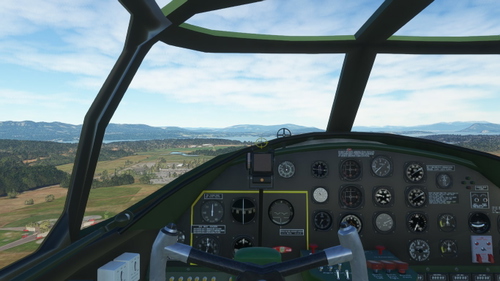 Camera fix for VR cockpit for B25 Mitchell bomber