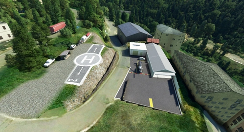 Cami heliport andorra