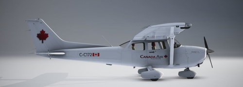 Canada Air Virtual Asobo Cessna 172 Classic