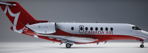 Canada Air Virtual Longitude