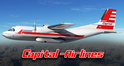 Capital Airlines C-160 (Fictional) | AzurPoly C-160 Transall [8K]