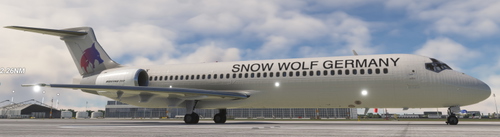 Capitan Sim B717-200 Snow Wolf Germany