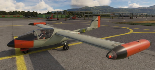 Caproni-Vizzola C-22J N269T Livery