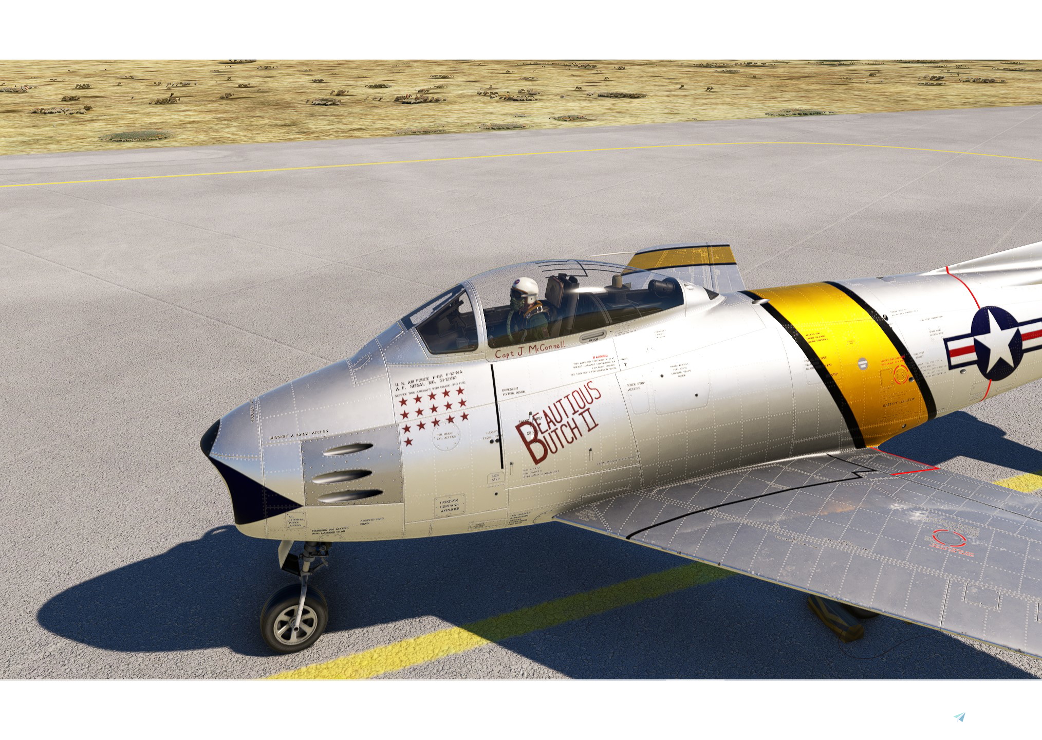 Captain Joe McConnell FU-910 - Aircraft Liveries for MSFS