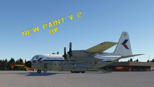 Captain Sim C-130 Pacific Western CF-PWX
