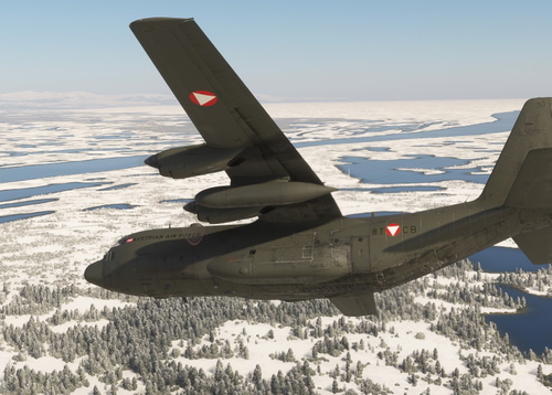 Captain Sim C130H  Austrian Air Force