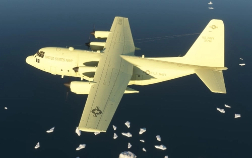 Captain Sim C130H (new version) US NAVY "Primer"