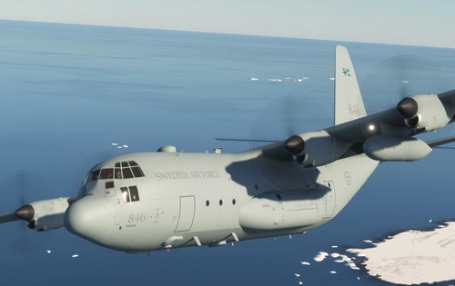 Captain Sim  C-130H – Swedish Air Force „846“ 