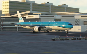 CaptainSim B777-300 KLM PH-BVN + INTERIOR 4K thumbnail 2