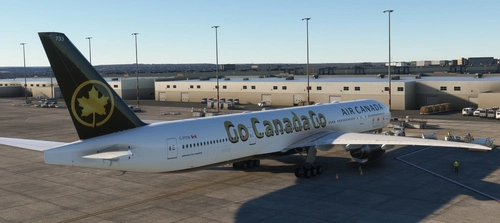 CaptainSim 777-300ER Air Canada Olympics 2024 Livery