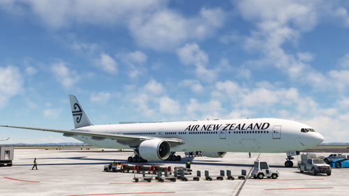 CaptainSim 777-300ER Air New Zealand (ZK-OKU)
