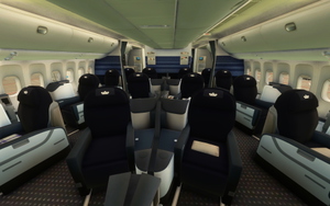 CaptainSim B777-300 KLM PH-BVN + INTERIOR 4K thumbnail 7