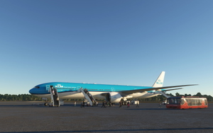 CaptainSim B777-300 KLM PH-BVN + INTERIOR 4K thumbnail 23