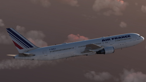 [DISCONTINUED] - CaptainSim Boeing 767-300ER Air France F-GHGJ