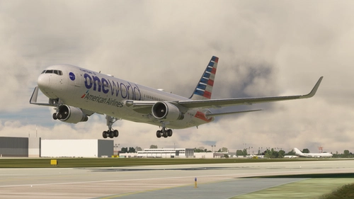 [DISCONTINUED] - CaptainSim Boeing 767-300ER American Airlines OneWorld N343AN