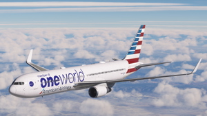 [DISCONTINUED] - CaptainSim Boeing 767-300ER American Airlines OneWorld N343AN thumbnail 10