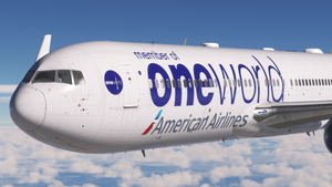 [DISCONTINUED] - CaptainSim Boeing 767-300ER American Airlines OneWorld N343AN thumbnail 11