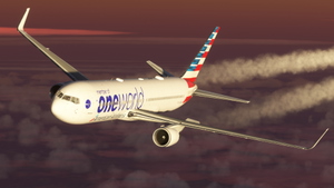 [DISCONTINUED] - CaptainSim Boeing 767-300ER American Airlines OneWorld N343AN thumbnail 16