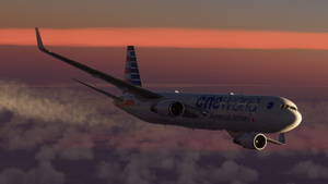 [DISCONTINUED] - CaptainSim Boeing 767-300ER American Airlines OneWorld N343AN thumbnail 17