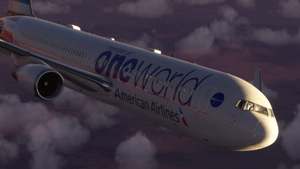 [DISCONTINUED] - CaptainSim Boeing 767-300ER American Airlines OneWorld N343AN thumbnail 18