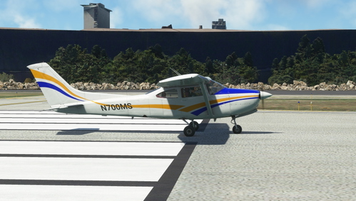 Carenado C182 RG II FS2002 Classic Livery