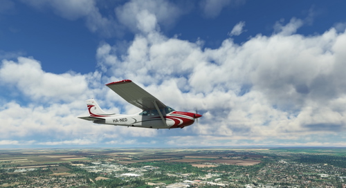 Carenado C182 RG II Hungarian Custom Registration