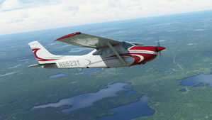 Carenado C182 RG II N5523T + Custom Registration thumbnail 2