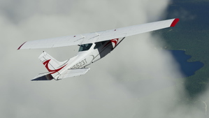 Carenado C182 RG II N5523T + Custom Registration thumbnail 3