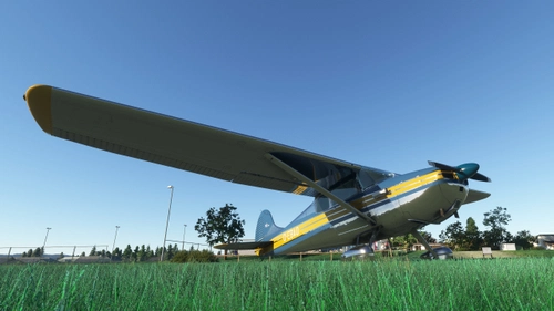 Carenado Cessna 170B "Blue and Orange" two versions