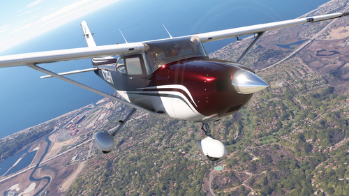Carenado Cessna T182T - N728HV (Dynamic Registration)