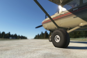 Cessna 207 Stationair 8 II: Realistic Tires (Carenado Cessna T207A) thumbnail 2