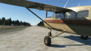 Cessna 207 Stationair 8 II: Realistic Tires (Carenado Cessna T207A) thumbnail 4