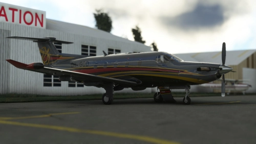 Carenado PC-12 Fly 7 OH-GOD