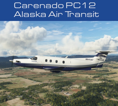 Carenado PC12 Alaska Air Transit