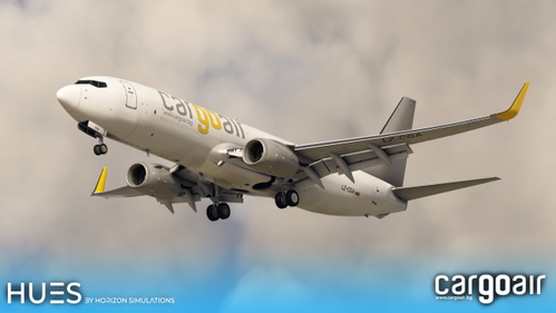 Cargo Air LZ-CGA | PMDG 737-800BCF