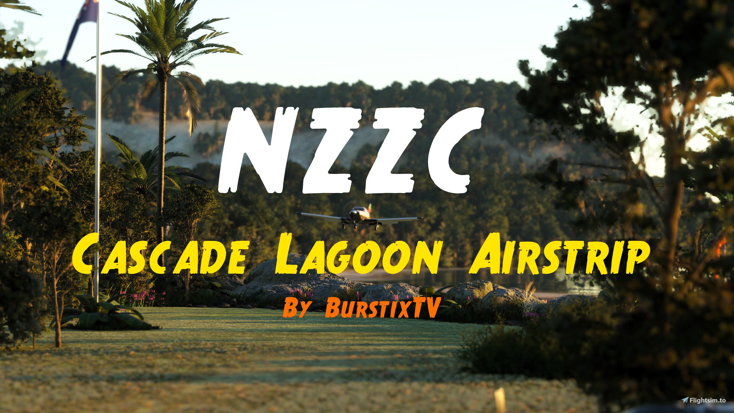Cascade Lagoon Airstrip NZZC - Image 1