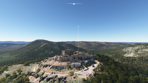 Castle of Calatrava La Nueva (Spain)