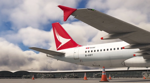 Cathay Dragon B-HST for Fenix A320 (IAE) (4K)