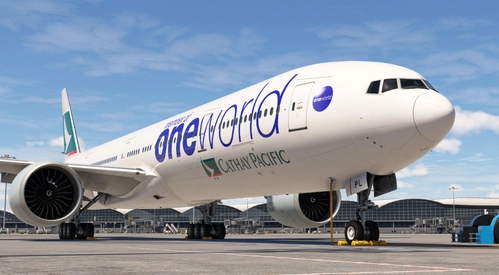 Cathay Pacific 1997-2015 "oneworld" B-KPL for PMDG 777-300ER