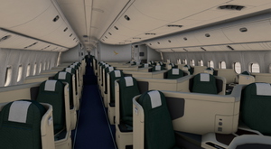 Cathay Pacific "oneworld" B-KQL (w/cabin) for PMDG 777-300ER thumbnail 9
