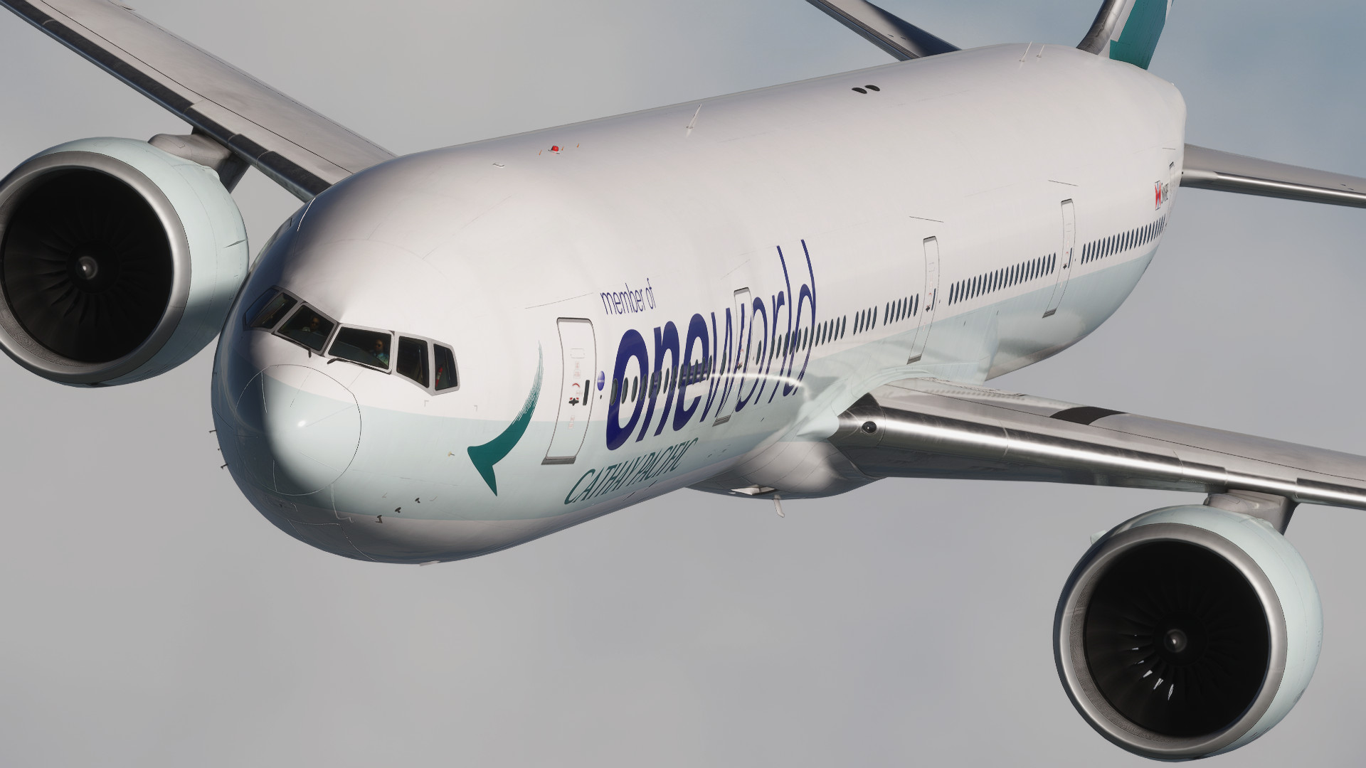 Cathay Pacific (Oneworld Pack) - PMDG 777-300ER - Aircraft