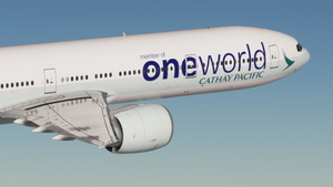 Cathay Pacific (Oneworld Pack) - PMDG 777-300ER thumbnail 1