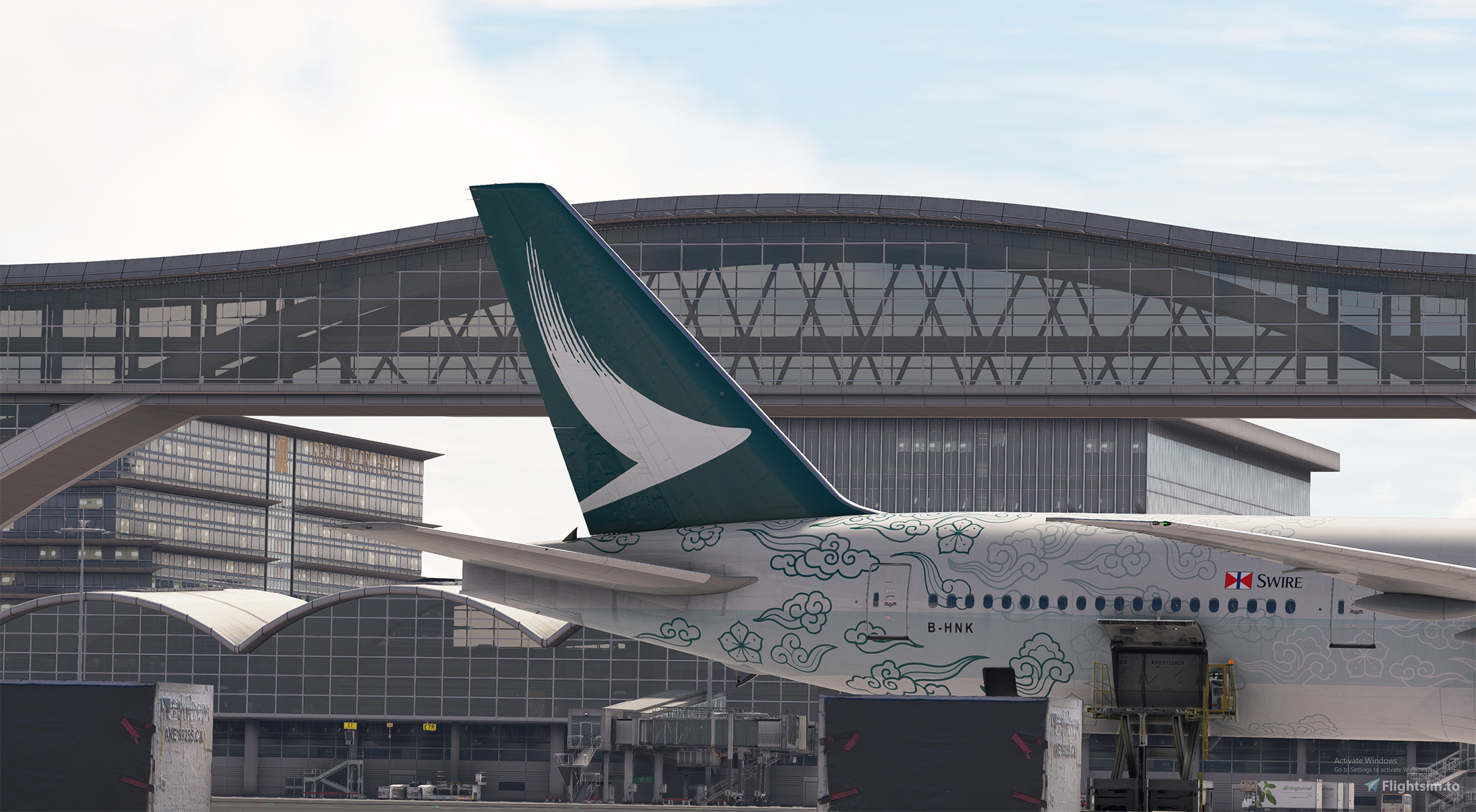 ☆Cathay Pacific B777-300ER スピリット・オブ・ホンコン Spirit Of Hong Kong」特別塗装機 キャセイパシフィック航空