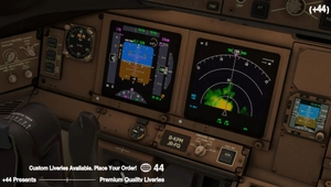 Cathay Pacific w/ Cabin ( B-KPM) PMDG 777-300ER - 8K thumbnail 9