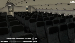 Cathay Pacific w/ Cabin ( B-KPM) PMDG 777-300ER - 8K thumbnail 13