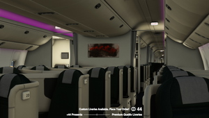Cathay Pacific w/ Cabin ( B-KQX ) PMDG 777-300ER - 8K thumbnail 13